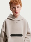 Sudadera con Capucha Nike Sportswear Tech Fleece J�nior Beige