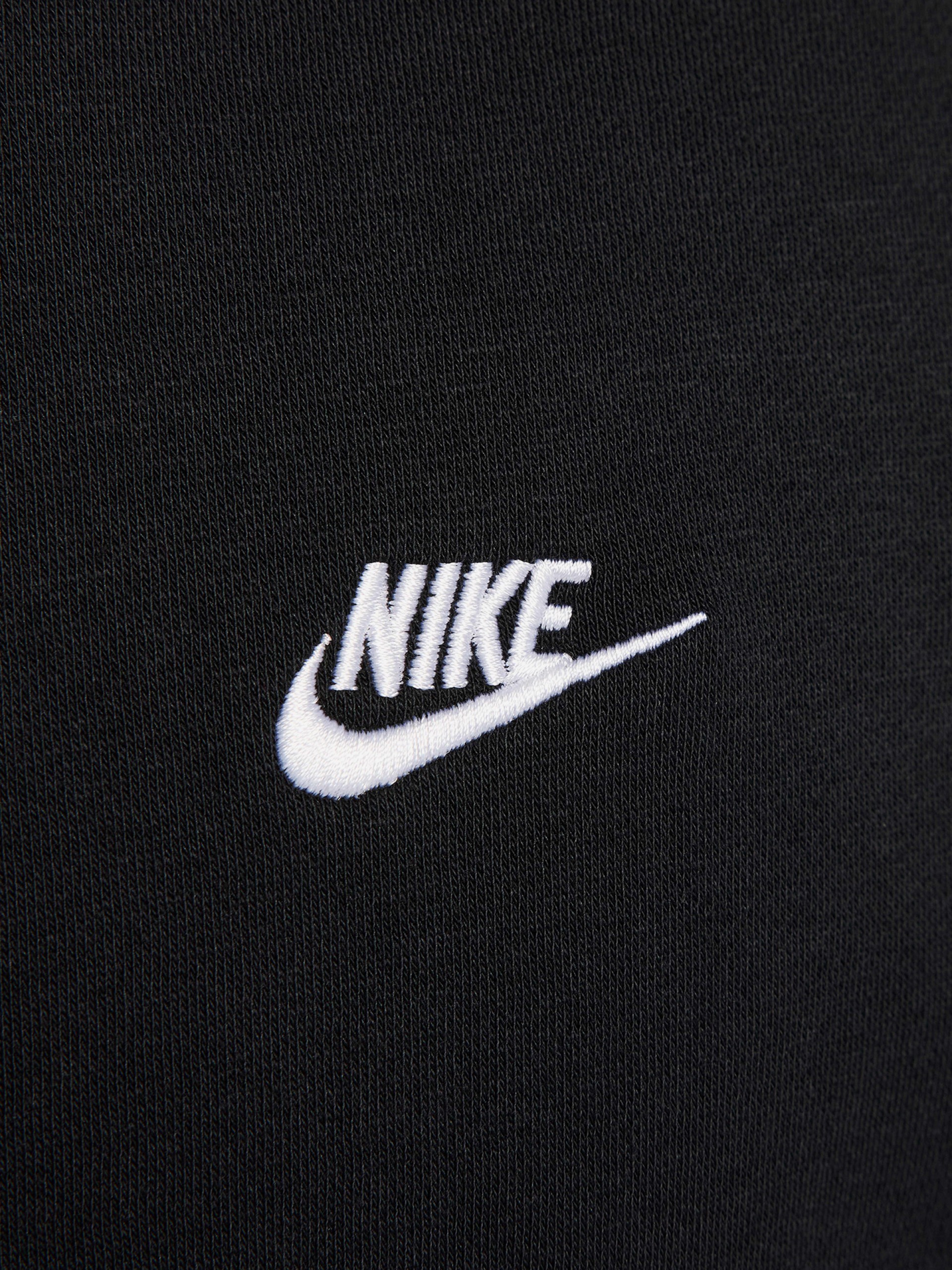 Nike Club Fleece Black Sweater For Men