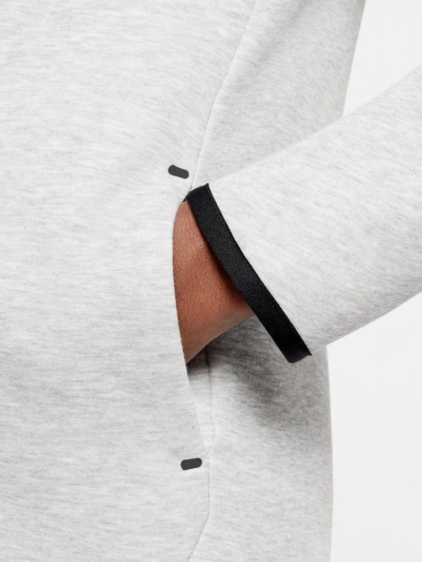 Chaqueta con Capucha Nike Sportswear Tech Fleece J�nior Gris