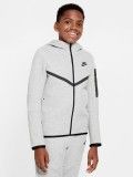 Chaqueta con Capucha Nike Sportswear Tech Fleece J�nior Gris
