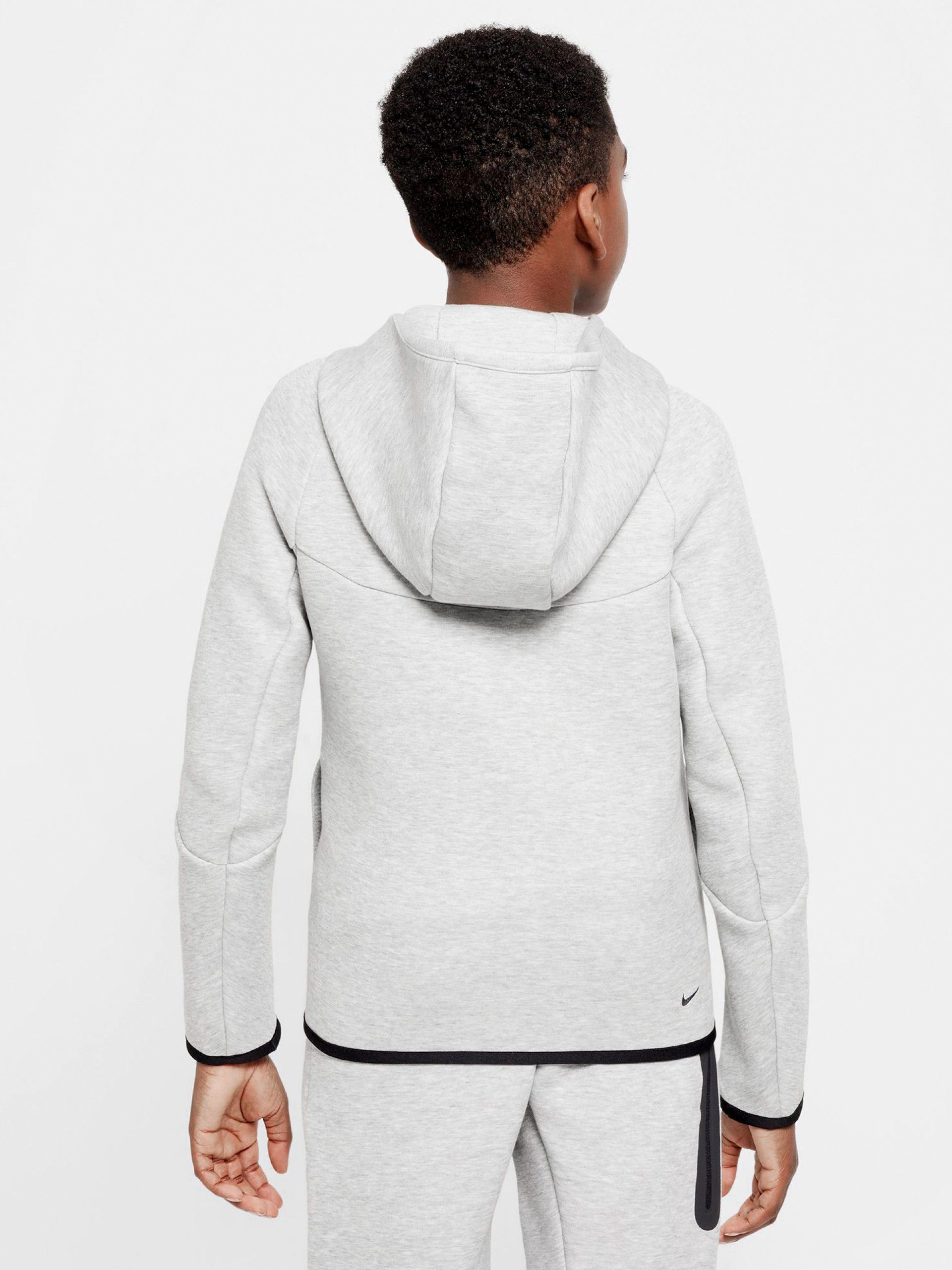 Casaco com Capuz Nike Sportswear Tech Fleece Júnior Cinzento