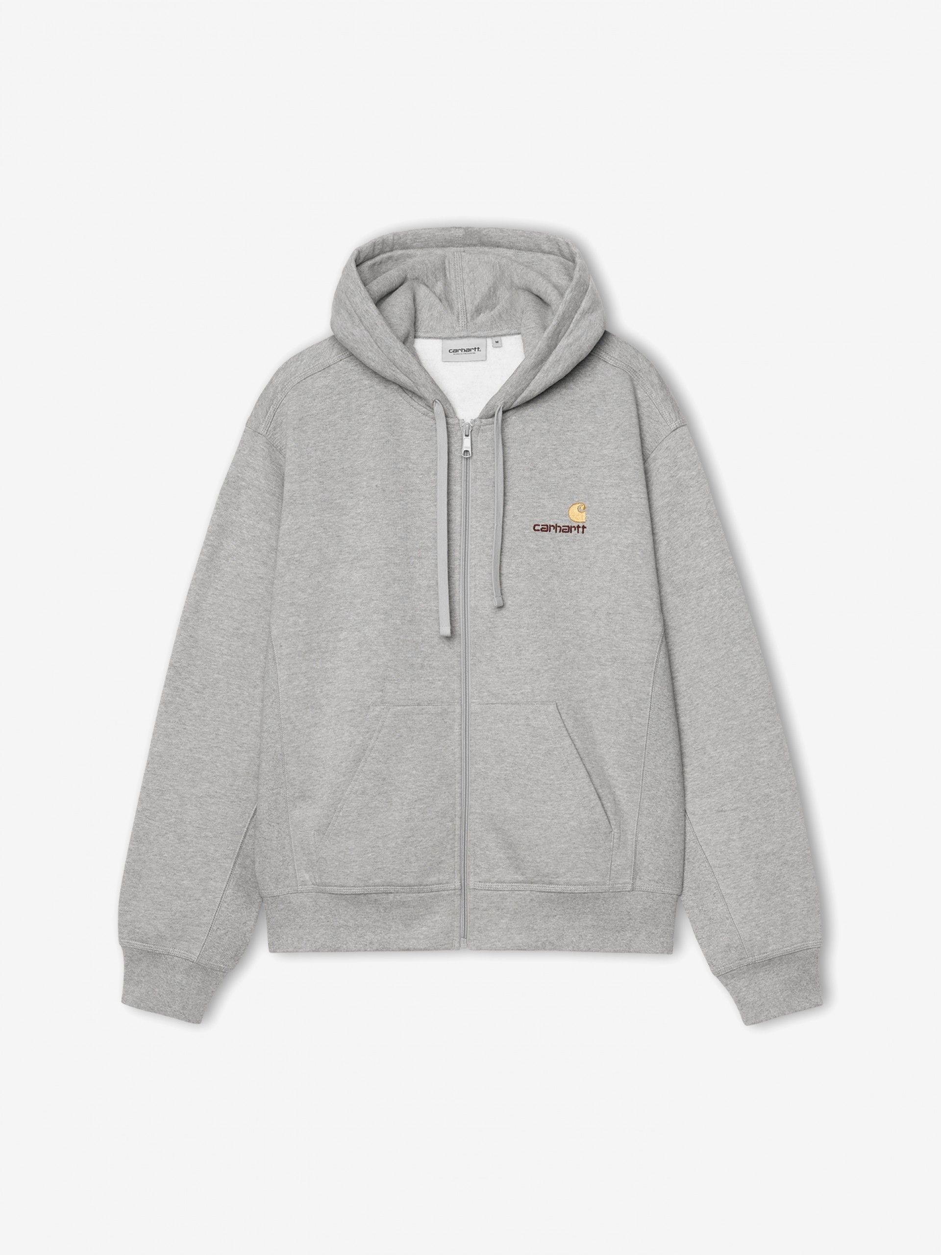 Chaqueta con Capucha Carhartt WIP American Script Gris