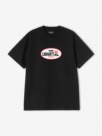 Camiseta Carhartt WIP Harlequin BBQ Negra