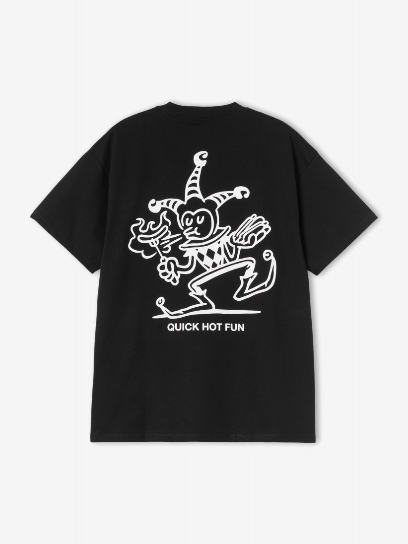 Camiseta Carhartt WIP Harlequin BBQ Negra