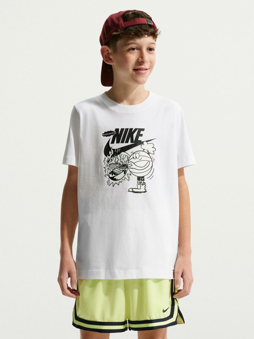 Nike Sportswear Food Junior White T-shirt