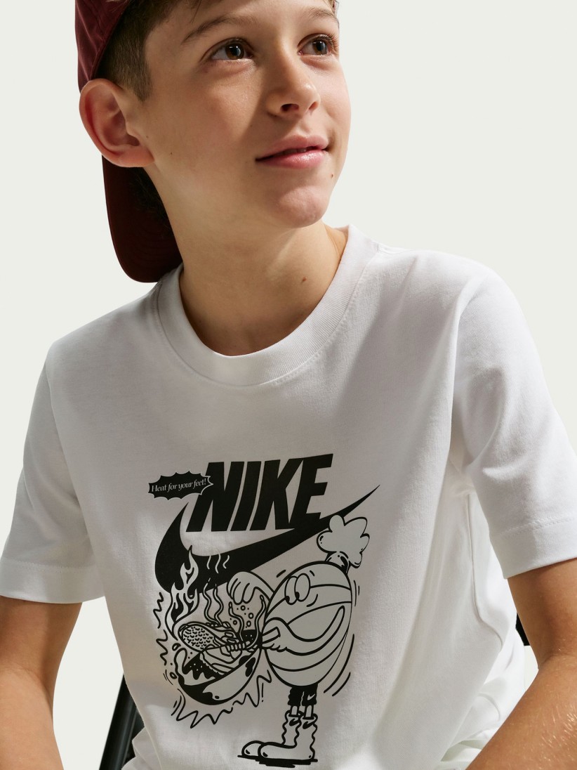 Nike Sportswear Food Junior White T-shirt