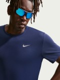 Camiseta de Running Nike Miler Dri-FIT UV Azul Para Hombre