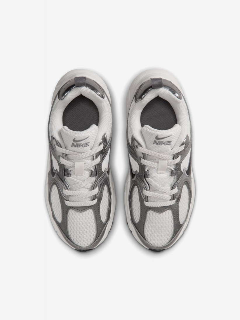 Sapatilhas Nike V5 RNR Brancas e Cinzentas Para Criança Sapatilhas Nike V5 RNR Brancas e Cinzentas Para Criança