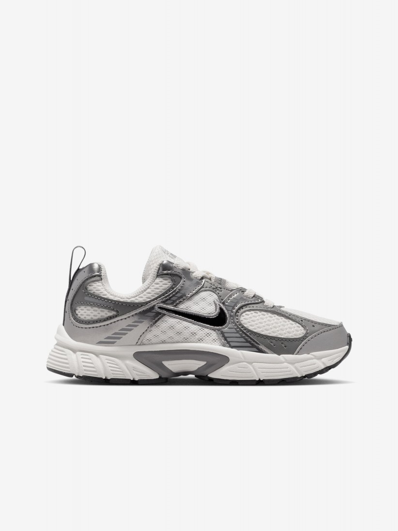 Sapatilhas Nike V5 RNR Brancas e Cinzentas Para Criança Sapatilhas Nike V5 RNR Brancas e Cinzentas Para Criança