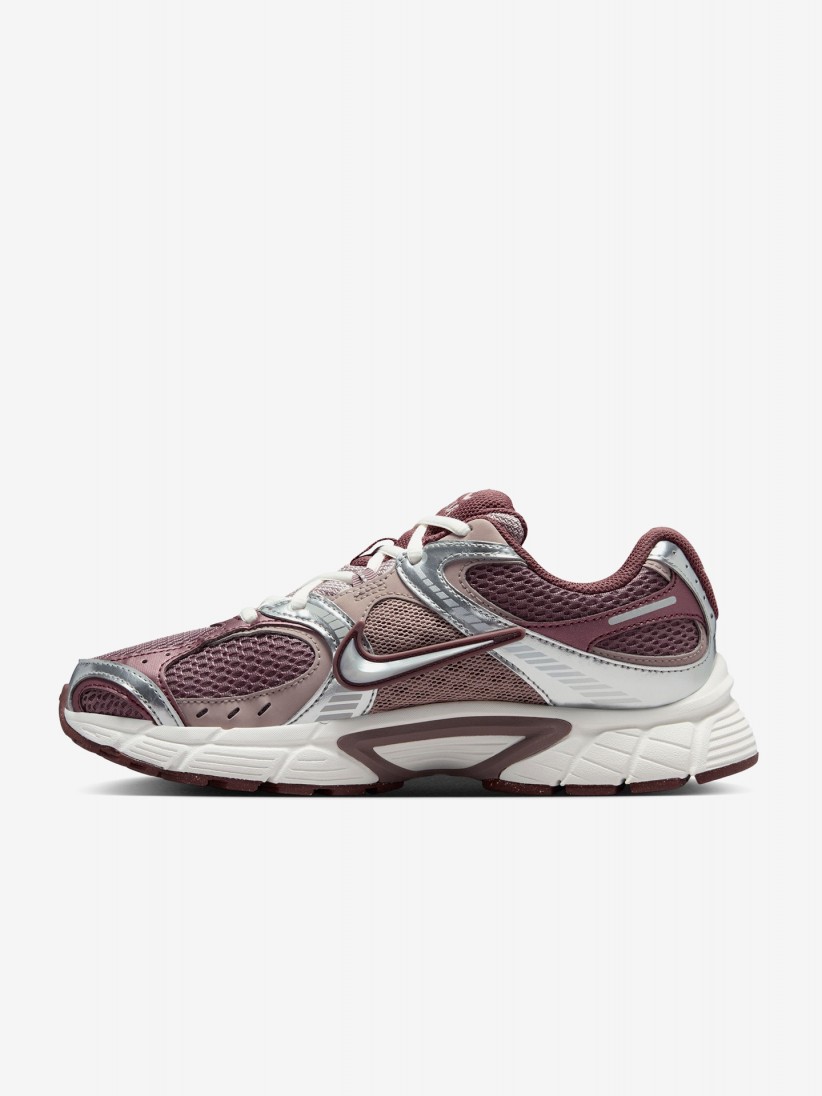 Sapatilhas Nike V5 RNR Bordeaux e Prateadas Para Mulher