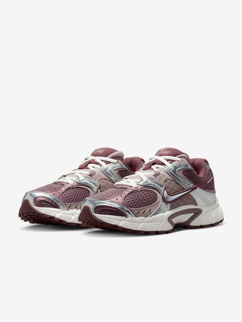 Sapatilhas Nike V5 RNR Bordeaux e Prateadas Para Mulher