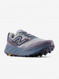 Sapatilhas de Trail New Balance Fresh Foam X Hierro v9 Cinzentas e Azuis Para Homem