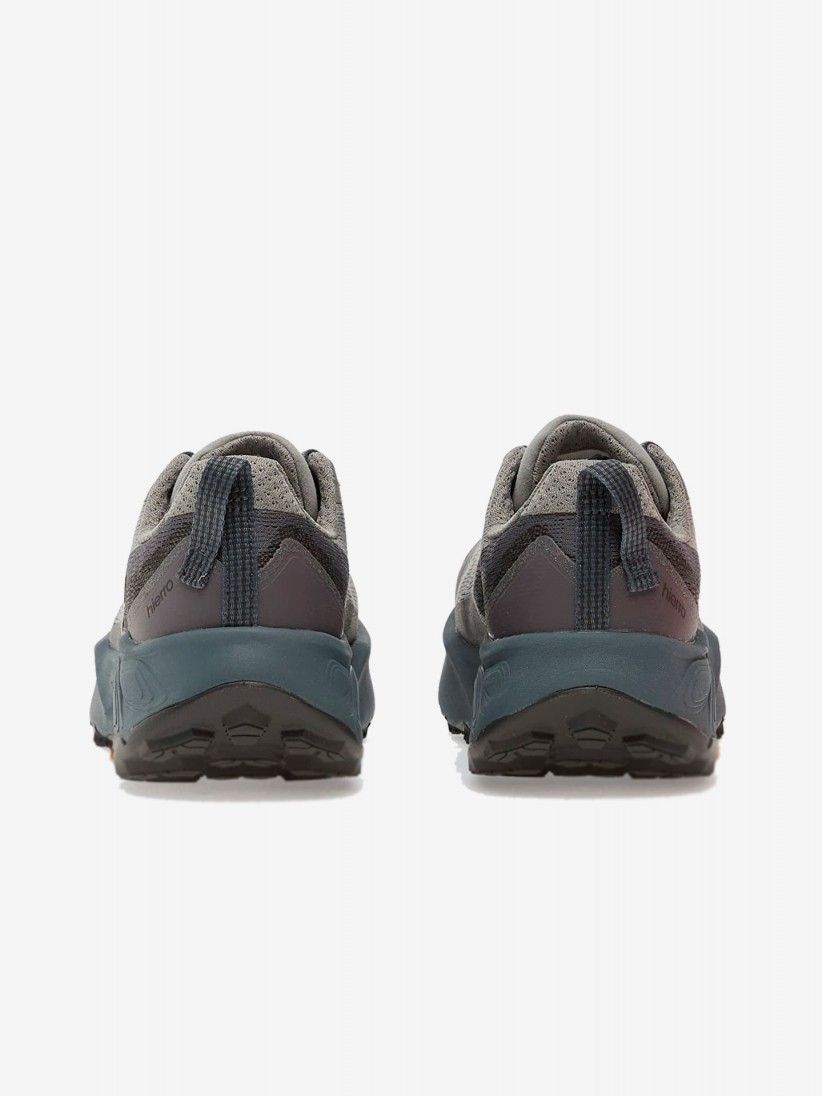 Sapatilhas de Trail New Balance Fresh Foam X Hierro v9 Cinzentas e Azuis Para Homem