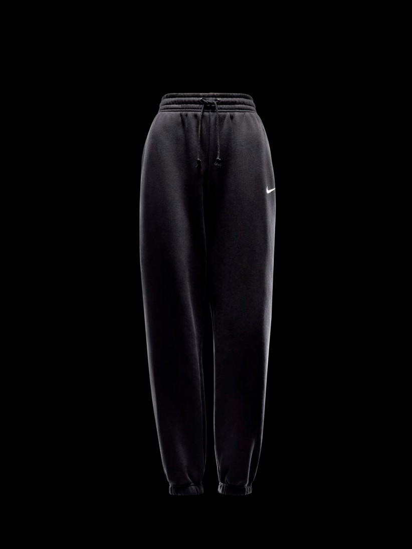 Nike Sportswear Phoenix Fleece High Rise Black Trousers For Women