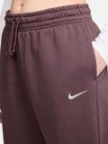 Pantalones Nike Sportswear Phoenix Fleece High Rise Burdeos Para Mujer
