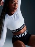 Nike Pro Sculpt 8cm Black Biker Shorts For Women