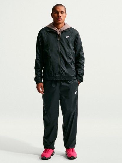 Nike Club Woven Black Tracksuit For Men