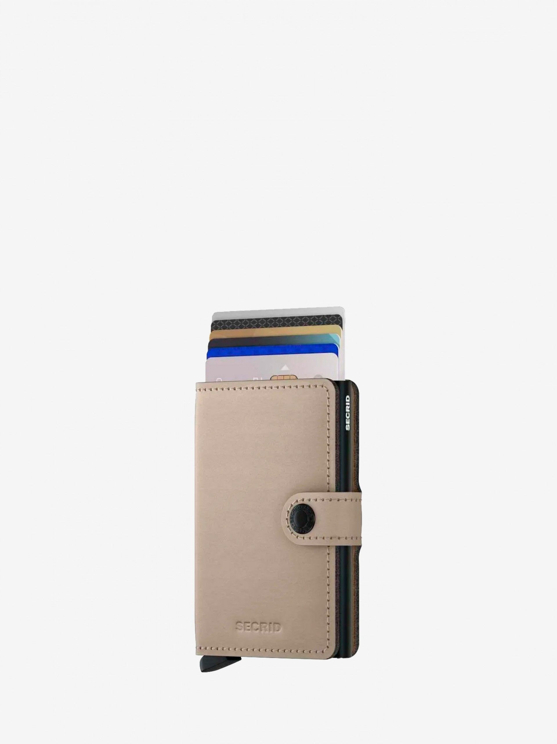 MM Secrid Beige and Black Wallet