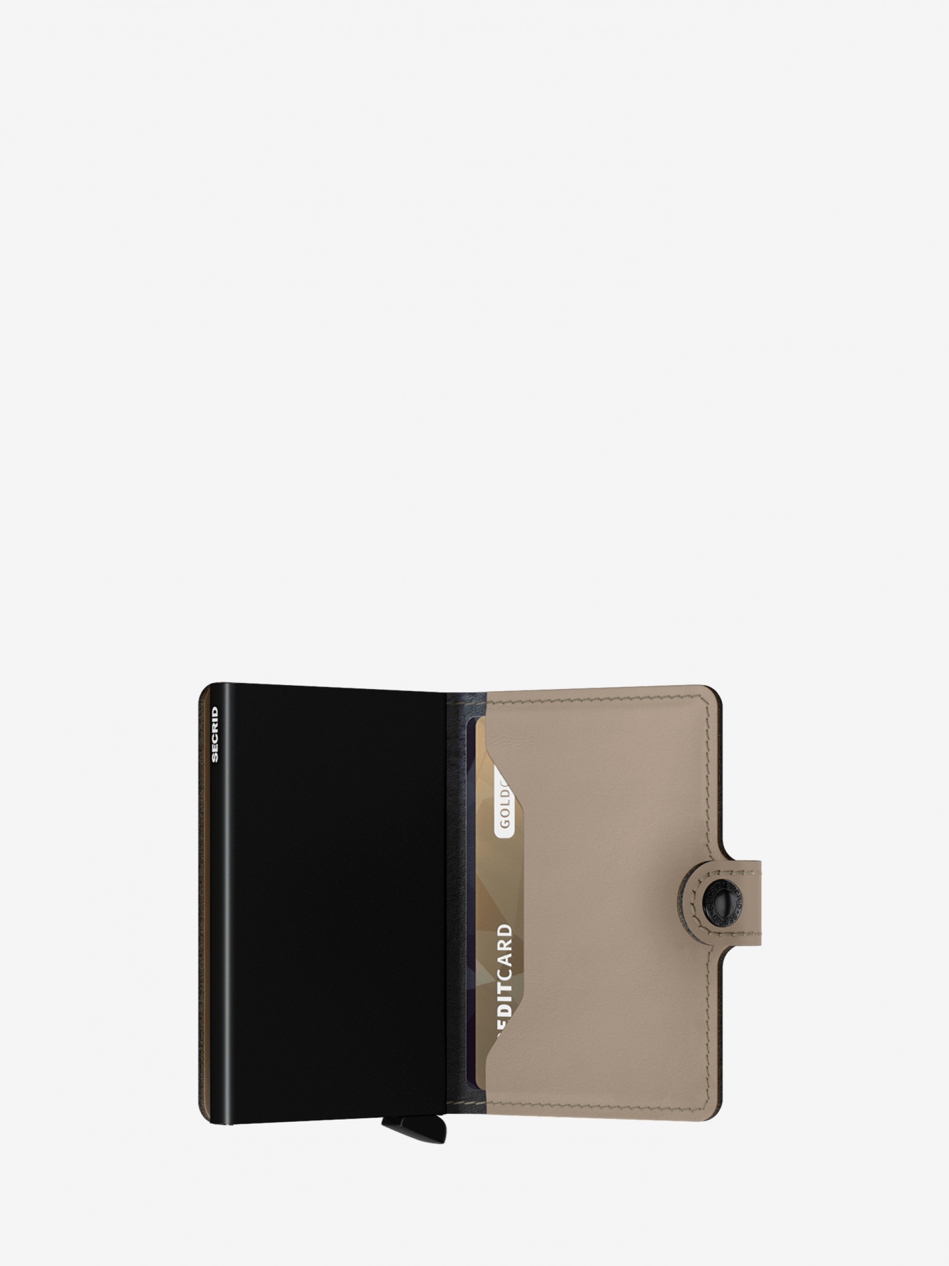 MM Secrid Beige and Black Wallet