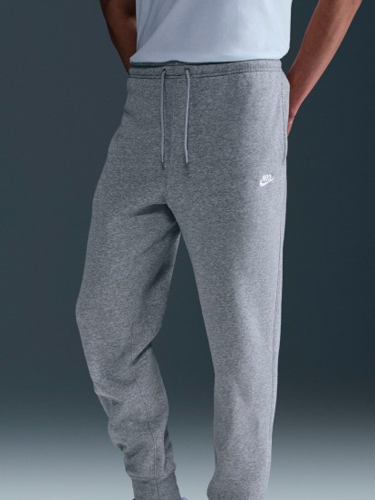 Nike Club Joggers Grey Trousers For Men