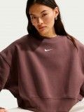 Nike Sportswear Phoenix Fleece Burgundy Sweater For Women