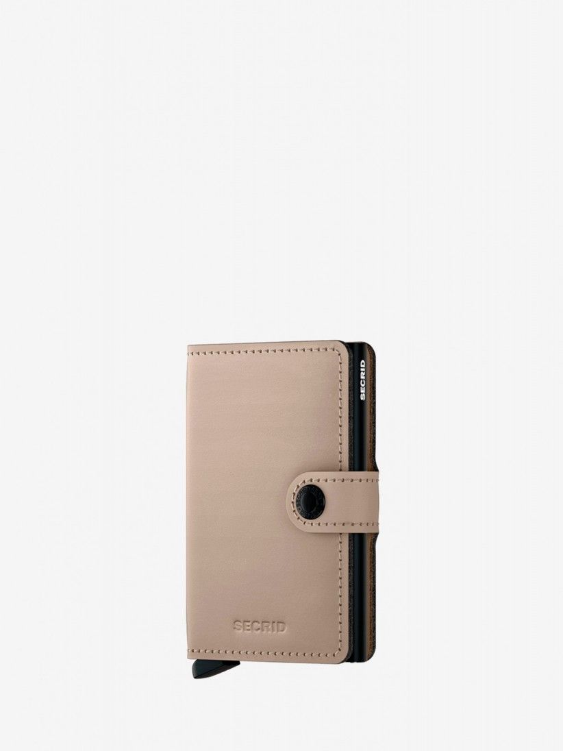 MM Secrid Beige and Black Wallet