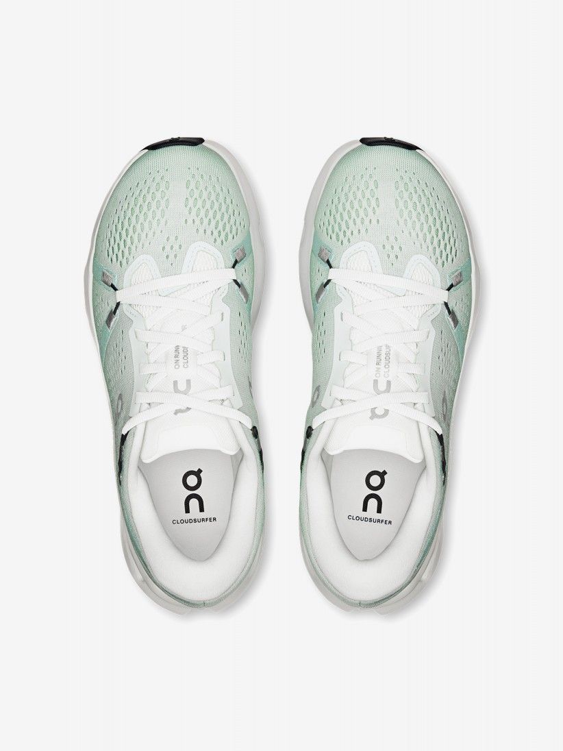 Sapatilhas de Running On Running Cloudsurfer 2 Verdes e Brancas W Sapatilhas de Running On Running Cloudsurfer 2 Verdes e Brancas W