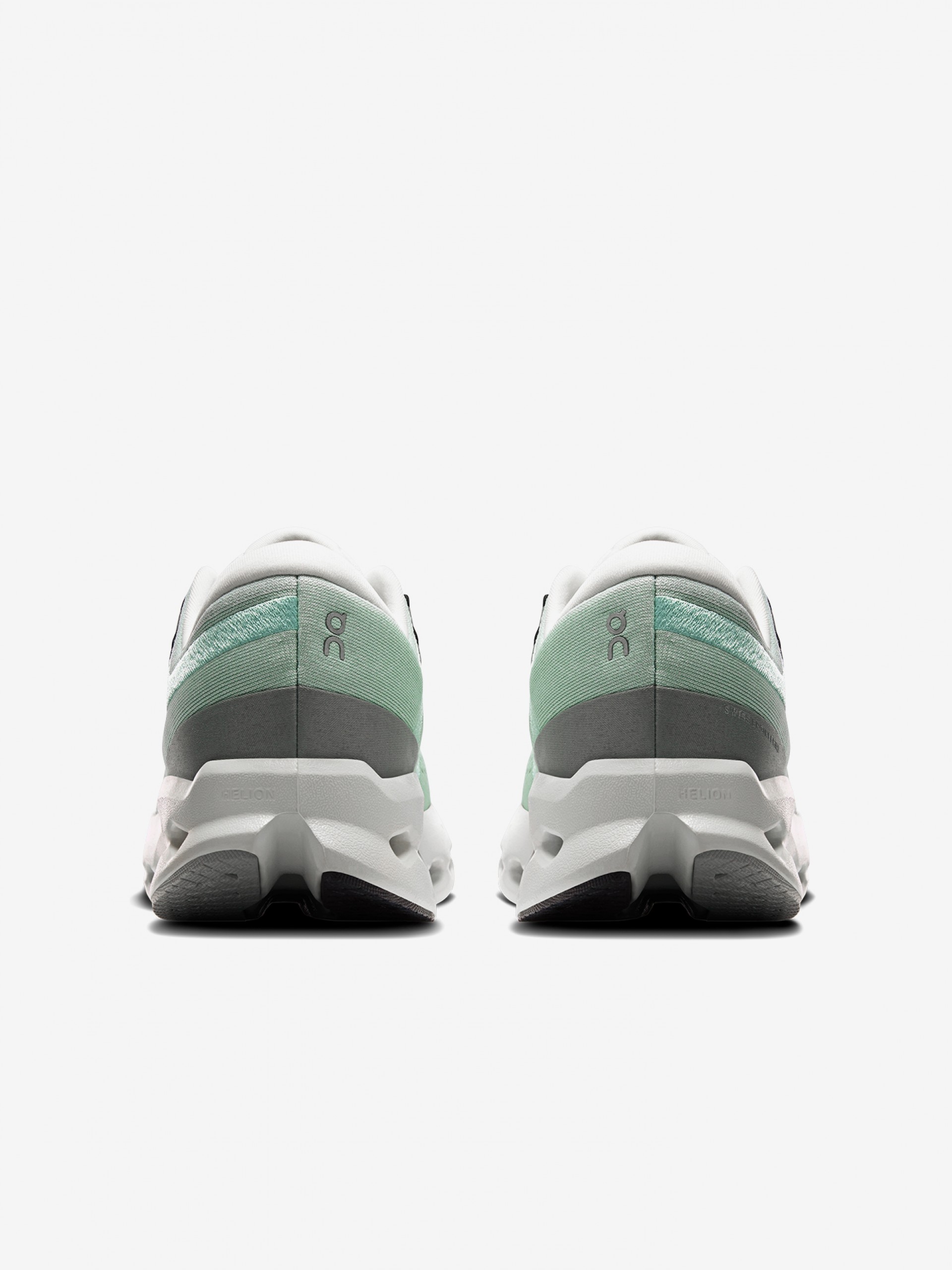 On Running Cloudsurfer 2 Green and White W Running Trainers