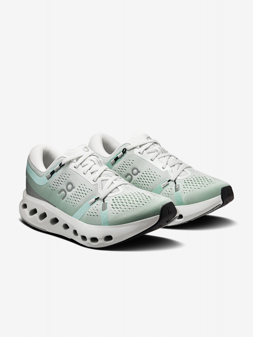 Sapatilhas de Running On Running Cloudsurfer 2 Verdes e Brancas W Sapatilhas de Running On Running Cloudsurfer 2 Verdes e Brancas W