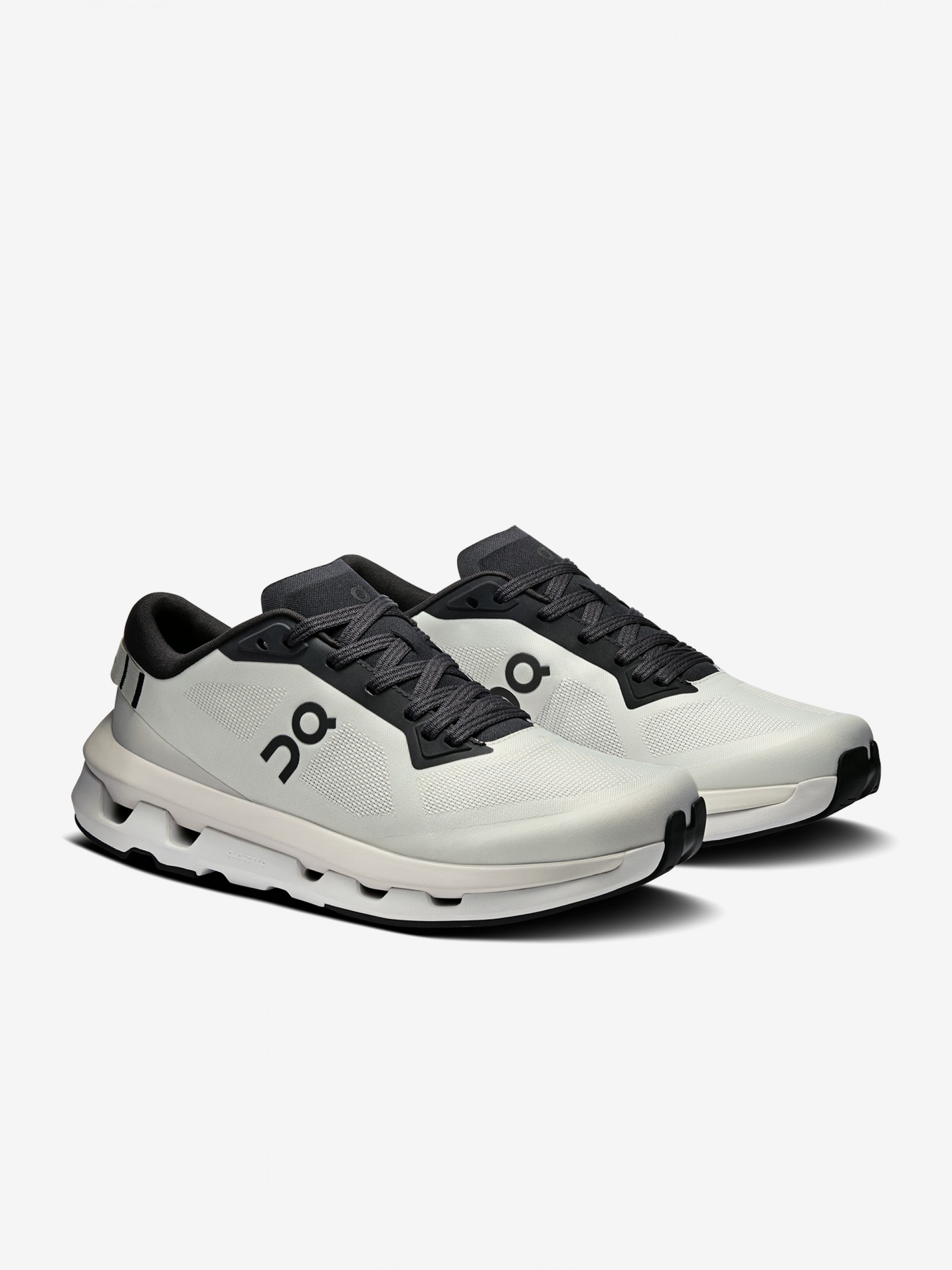 On Running Cloudzone Grey and Black Sneakers