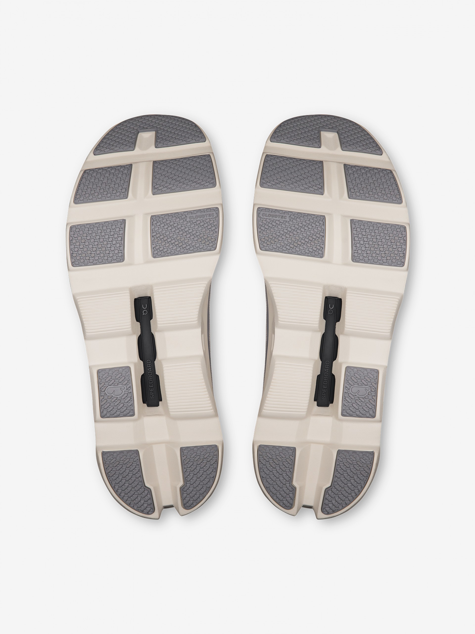 On Running Cloudmonster 1 Beige and Grey Sneakers