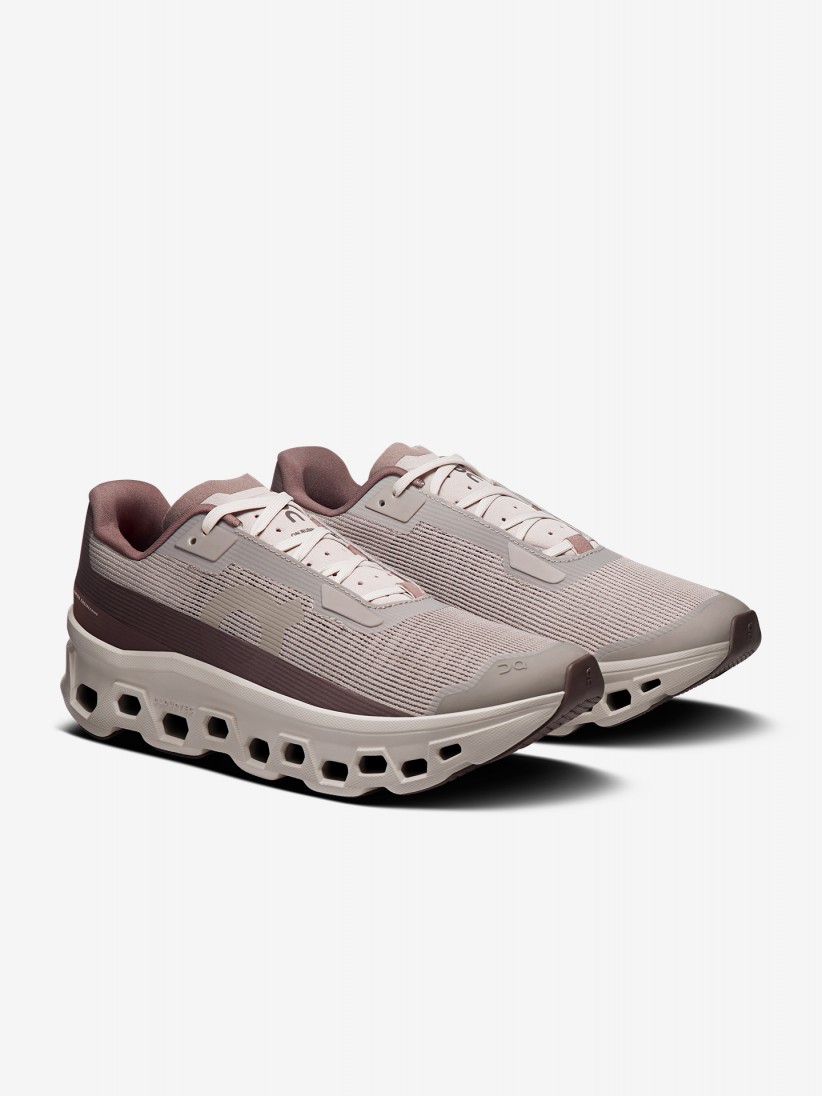 Zapatillas On Running Cloudmonster Void Marrones W