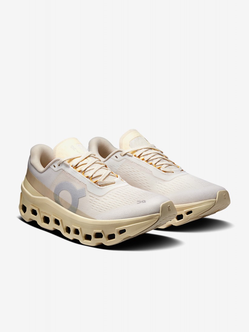 Sapatilhas On Running Cloudmonster 1 Amarelas e Bege W