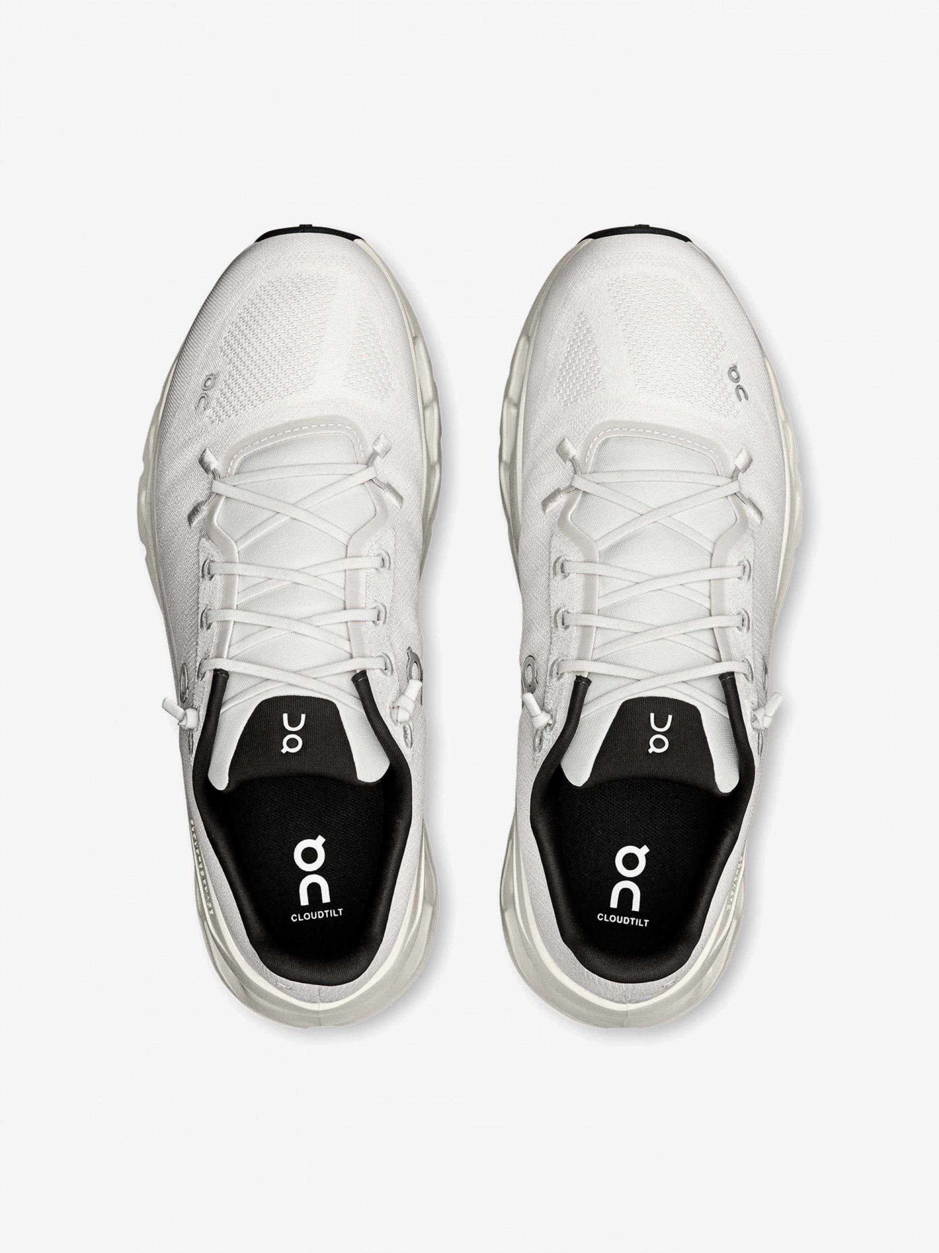 On Running Cloudtilt White and Black Sneakers