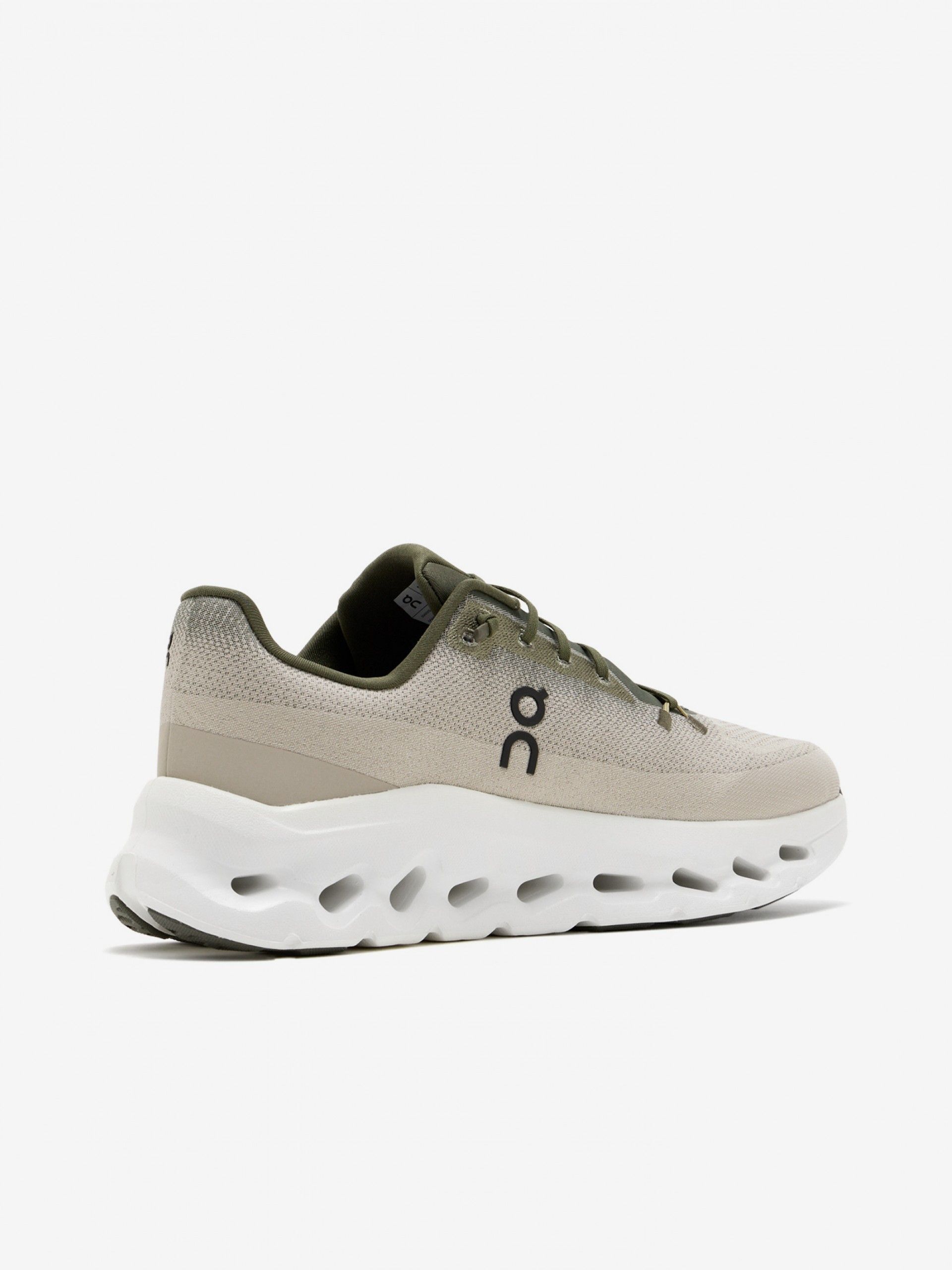 On Running Cloudtilt Green and Beige Sneakers