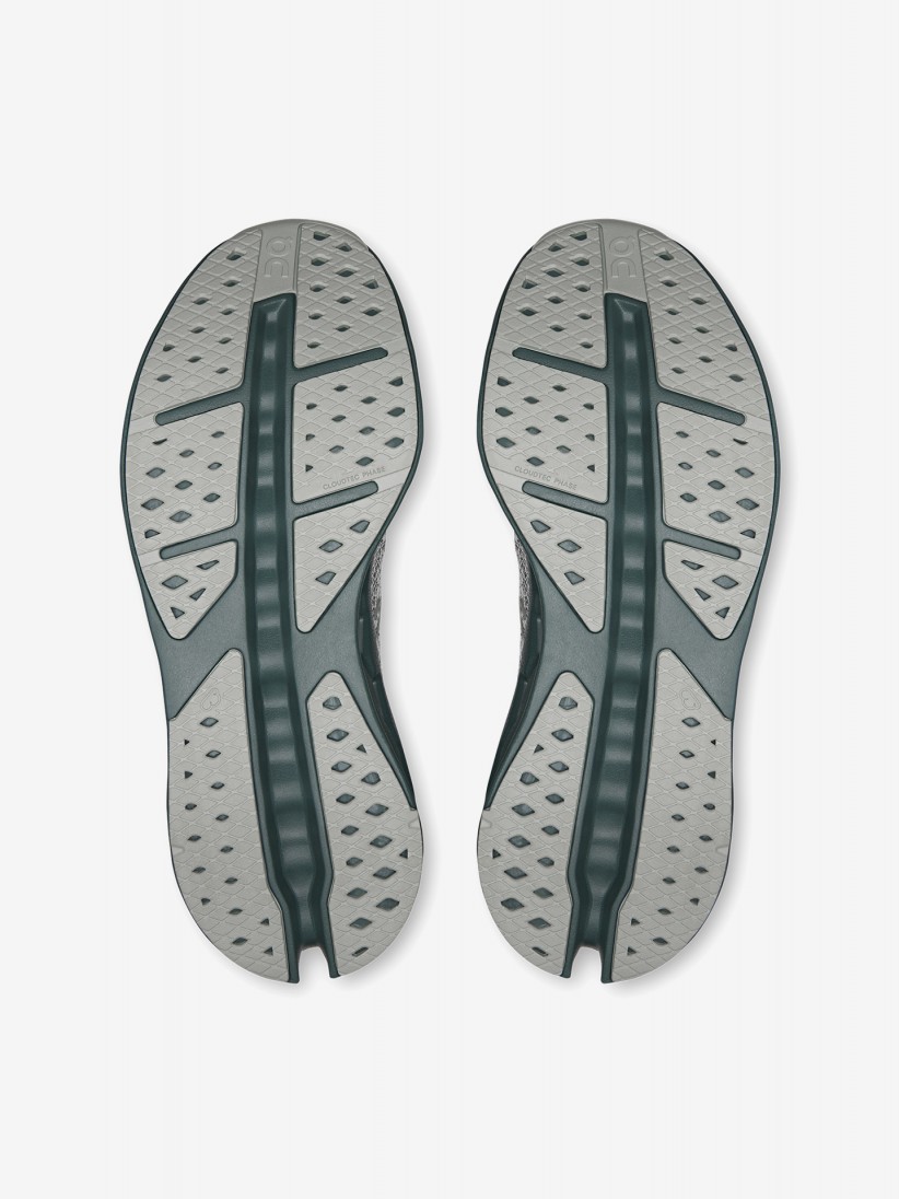 Sapatilhas de Running On Running Cloudsurfer Max Cinzentas e Brancas