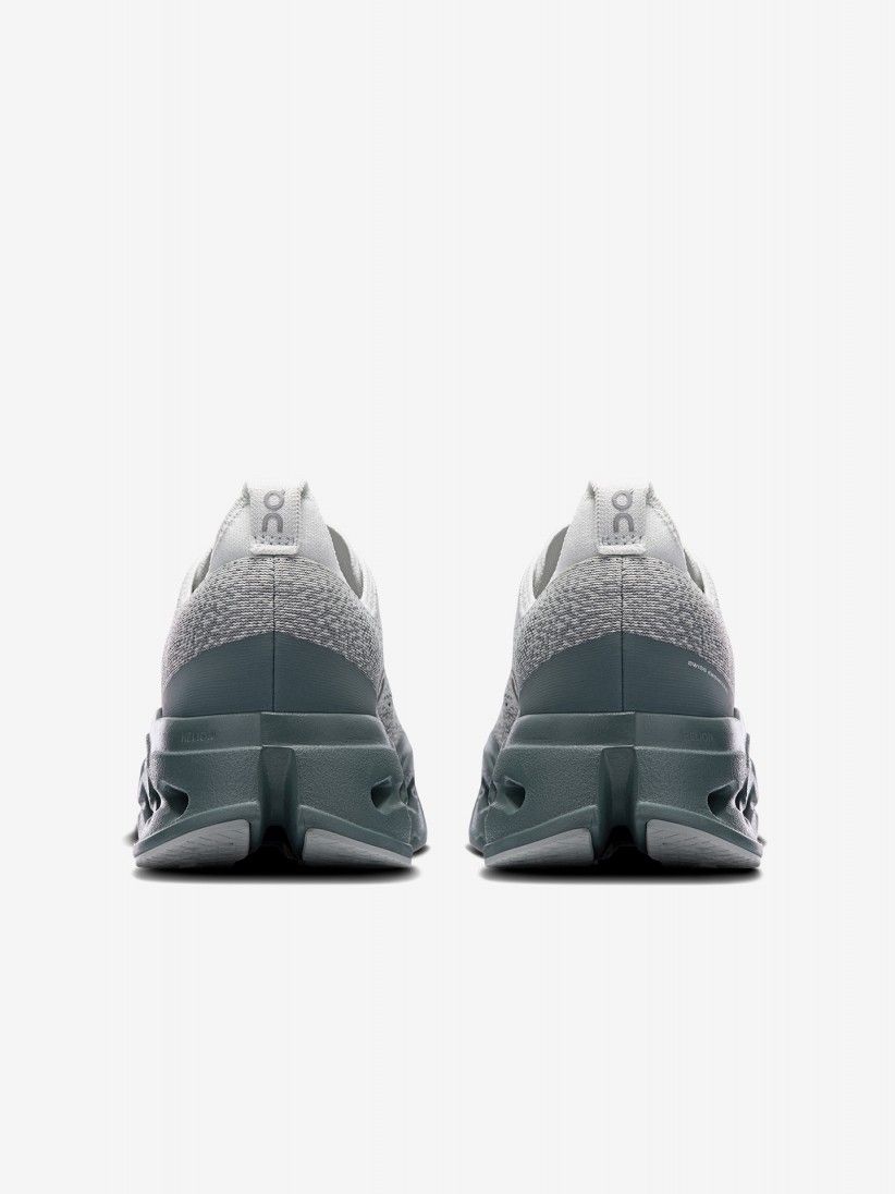 Sapatilhas de Running On Running Cloudsurfer Max Cinzentas e Brancas