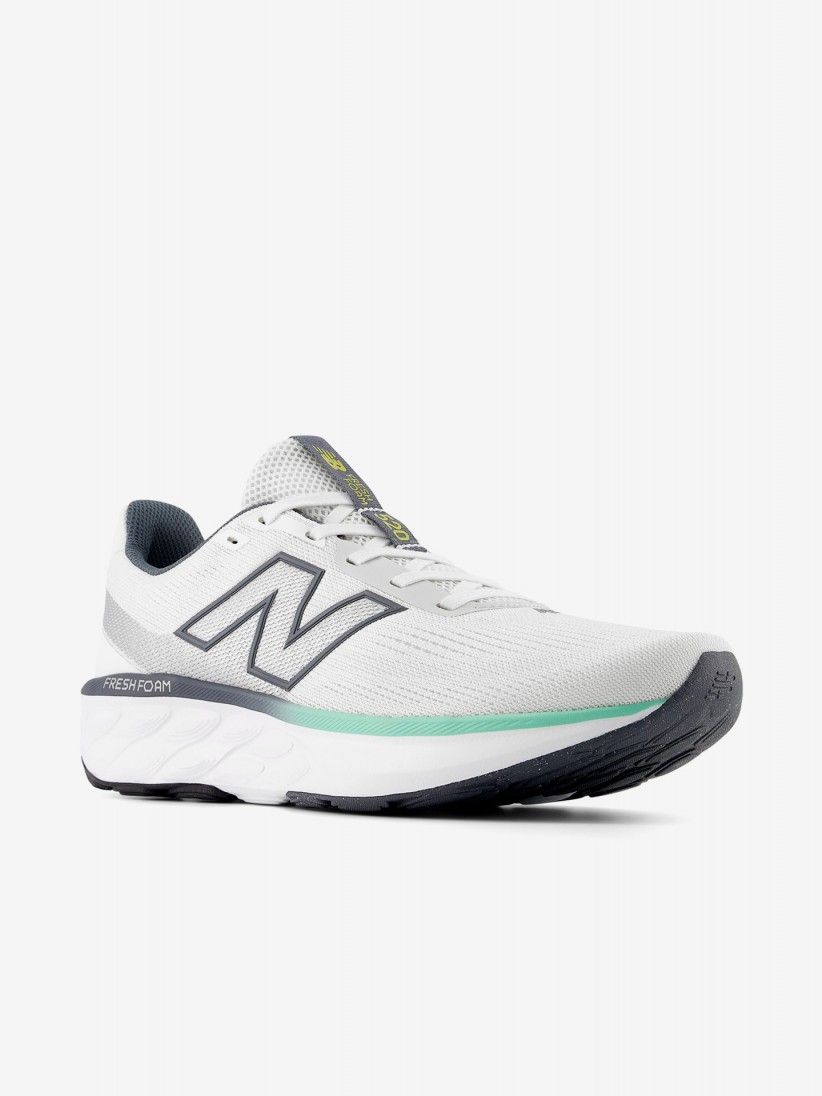 New Balance Fresh Foam 520 v9 Grey and Green Running Trainers For Men