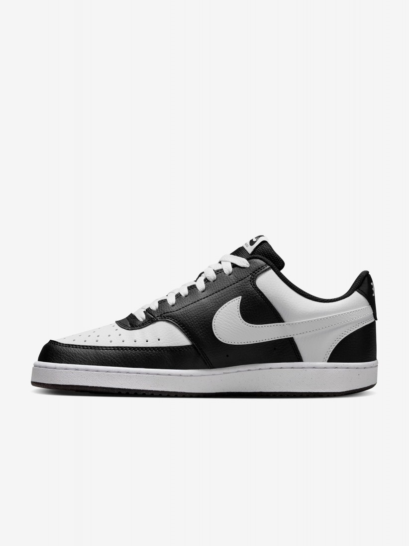 Nike Court Vision Low Black and White Sneakers For Men