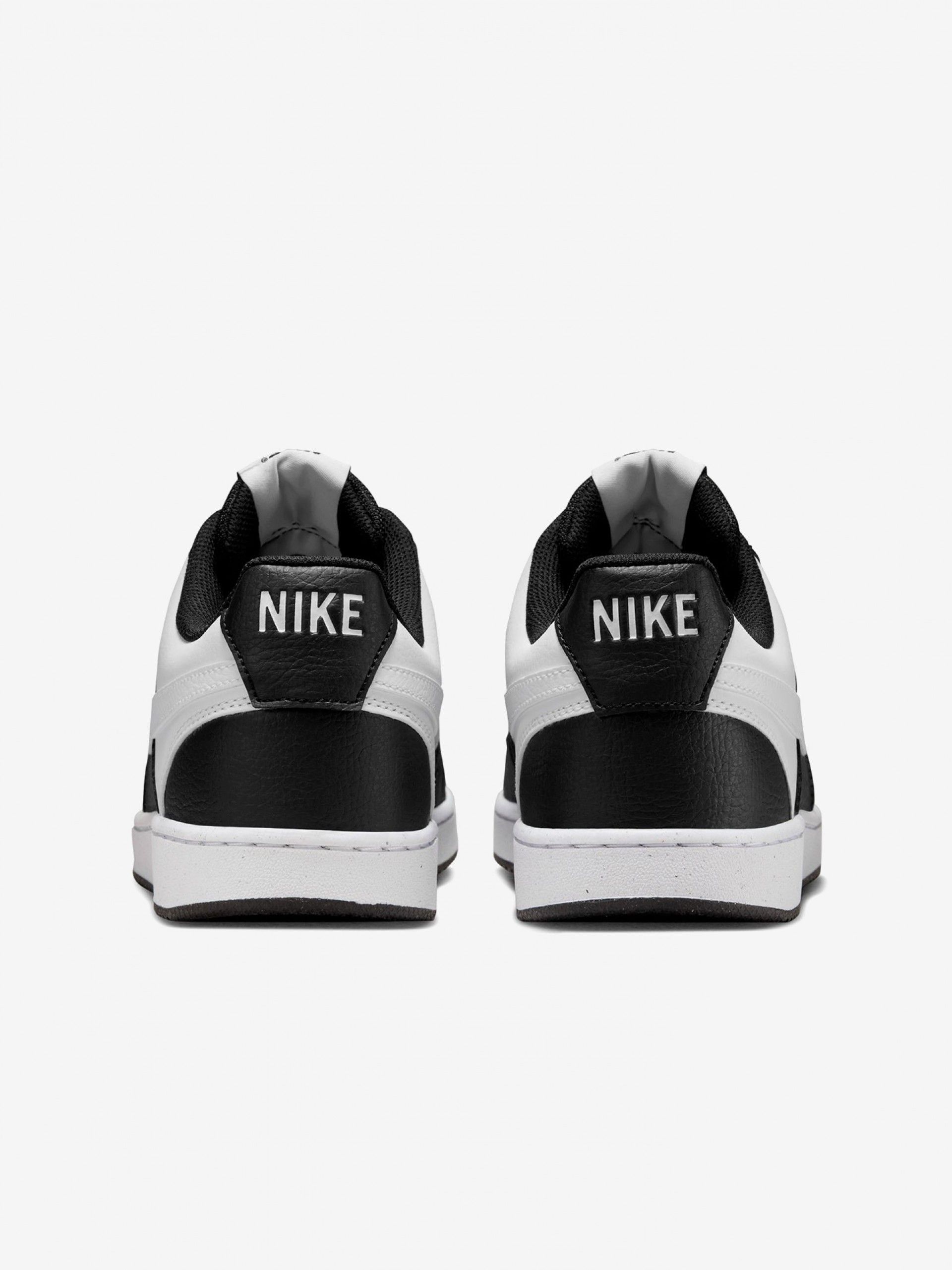 Sapatilhas Nike Court Vision Low Pretas e Brancas Para Homem