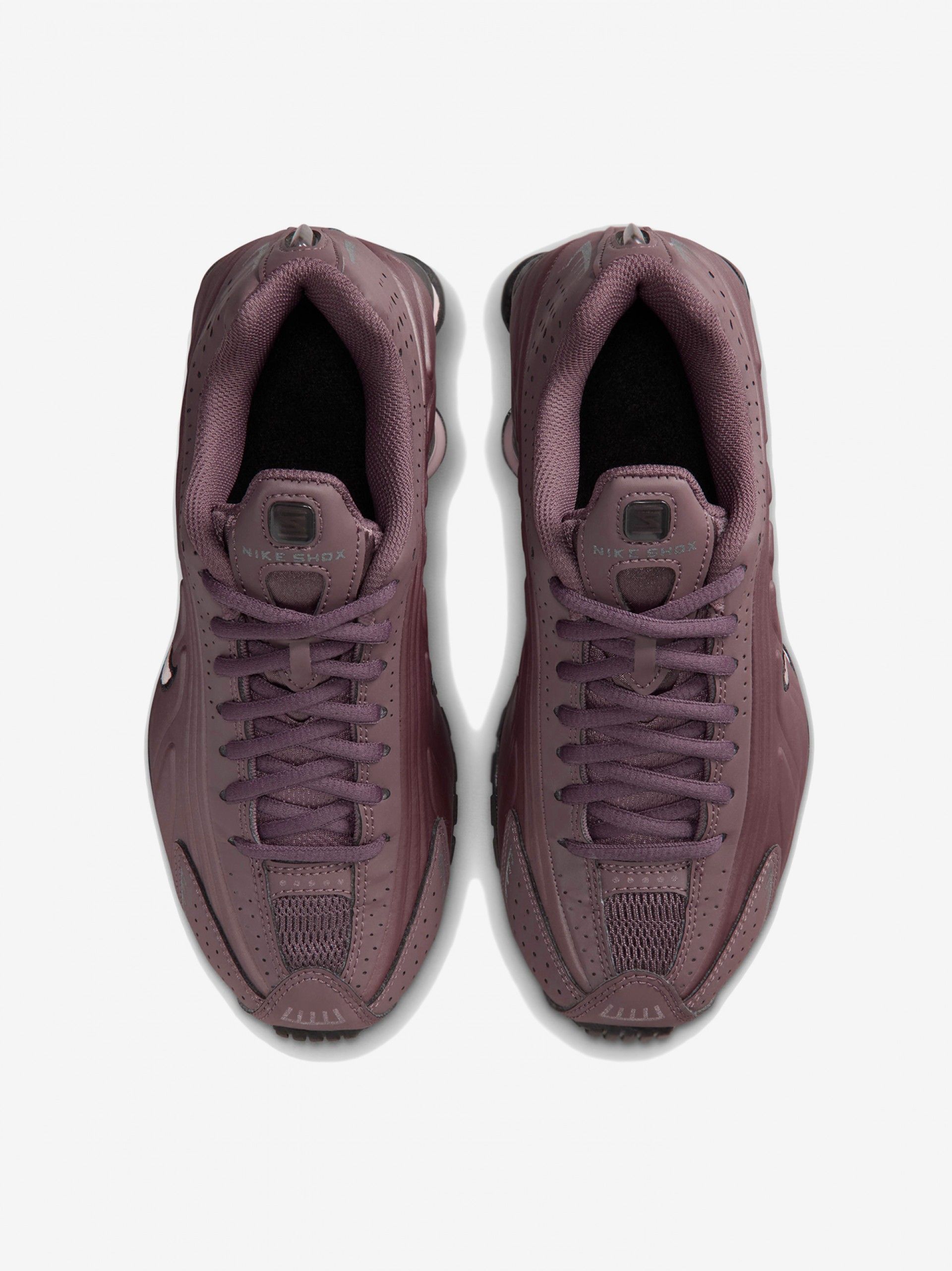 Nike Shox R4 Burgundy Junior Sneakers