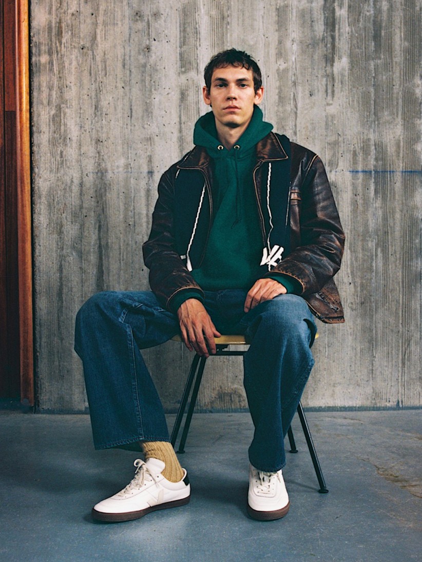 VEJA Panenka White and Black Sneakers