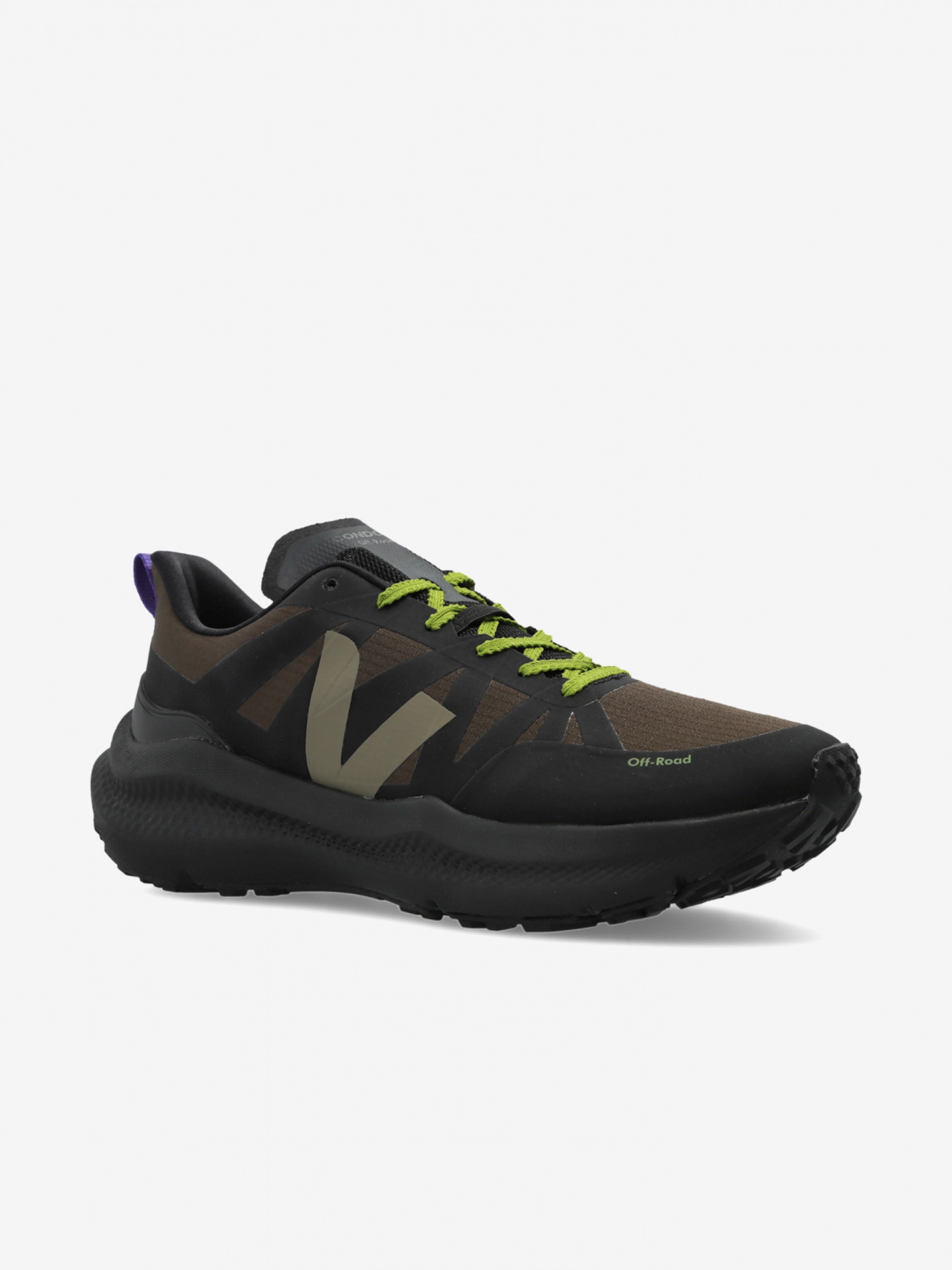 Zapatillas de Trail VEJA Condor 3 Off-Road Ripstop Negras y Verdes