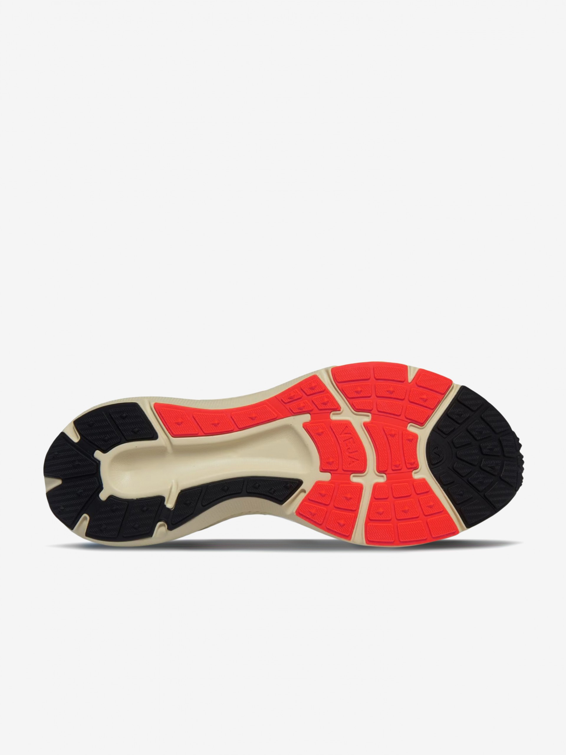 VEJA Condor 3 Advanced Engineered-Mesh Black and Orange Running Trainers