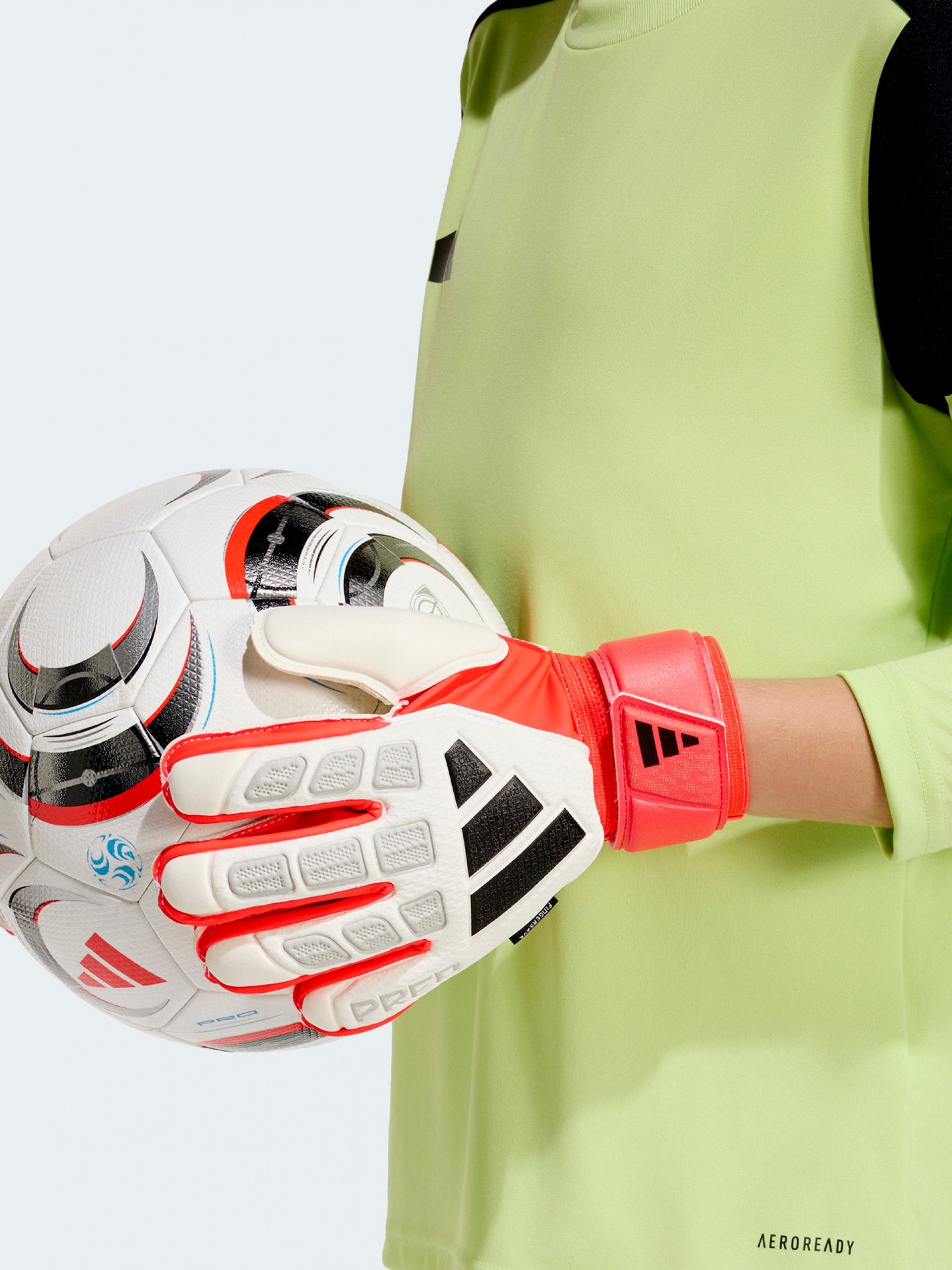 Adidas Predator Fingersave Junior Goalkeeper Gloves