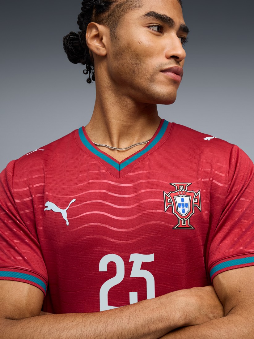 Camisola Puma Portugal Principal Vers�o Jogador 2026 Nuno Mendes