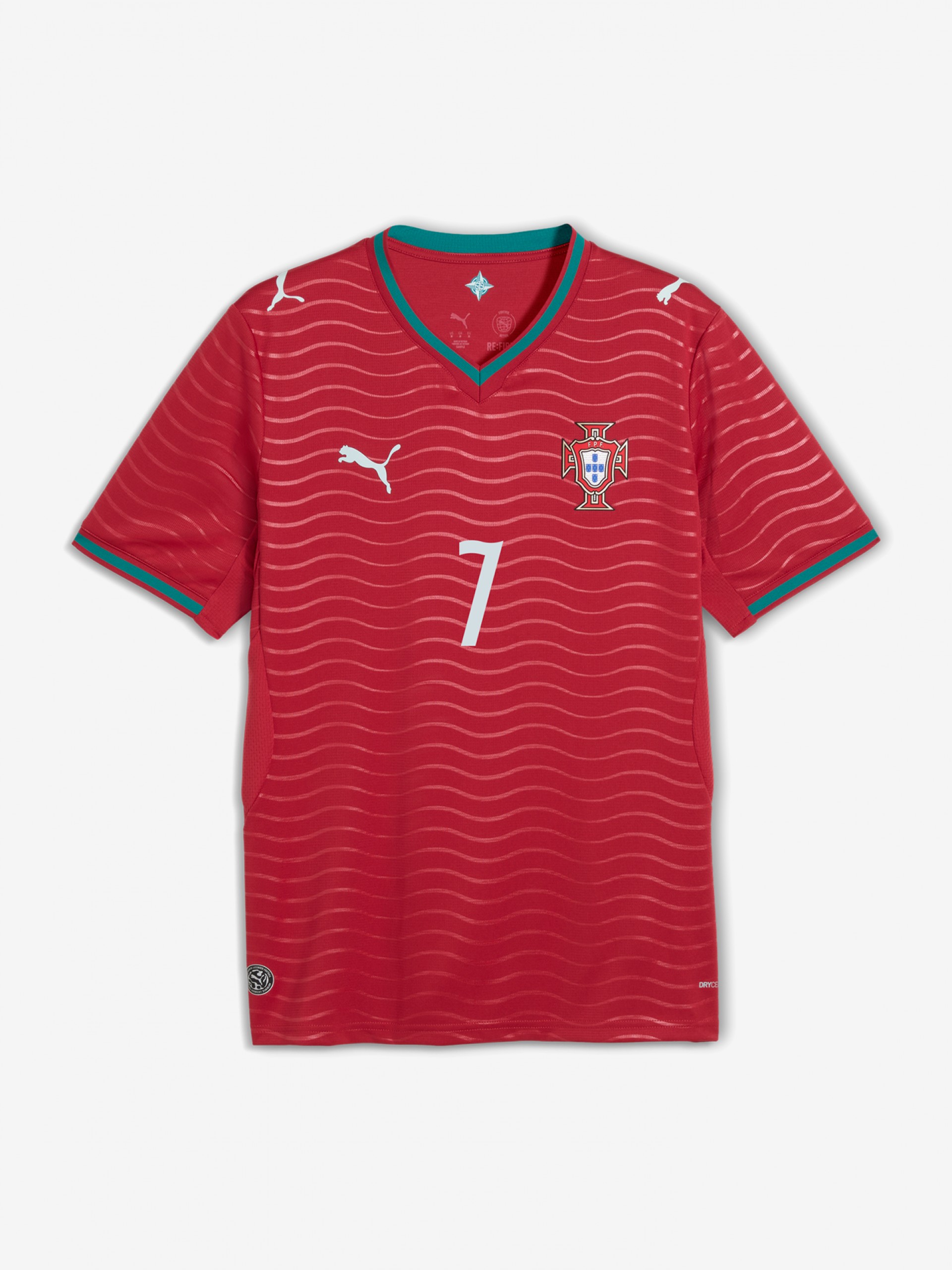 Camisola Puma Portugal Principal Versão Jogador 2026 Ronaldo