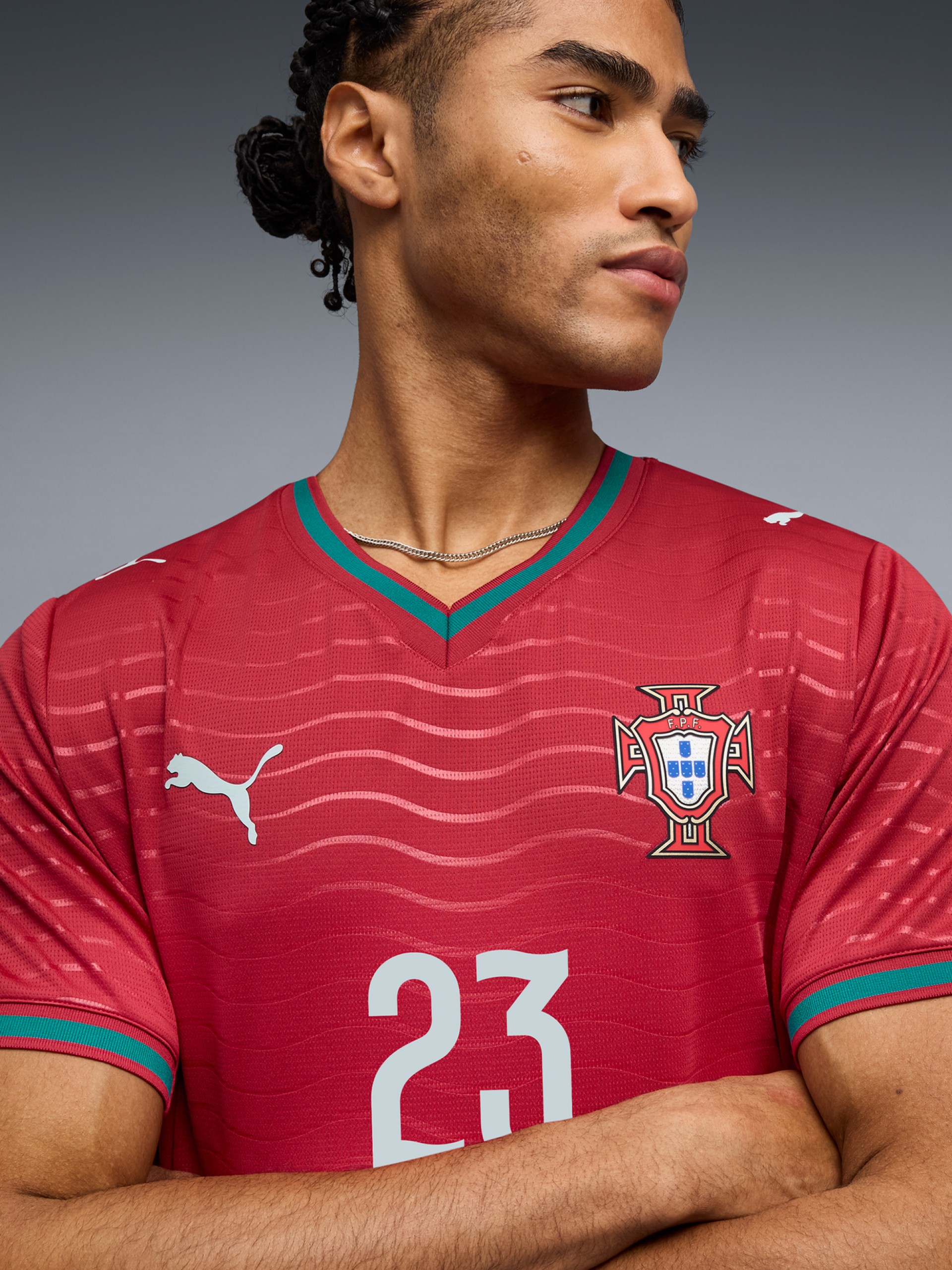 Camiseta Puma Portugal Principal 2026 Vitinha
