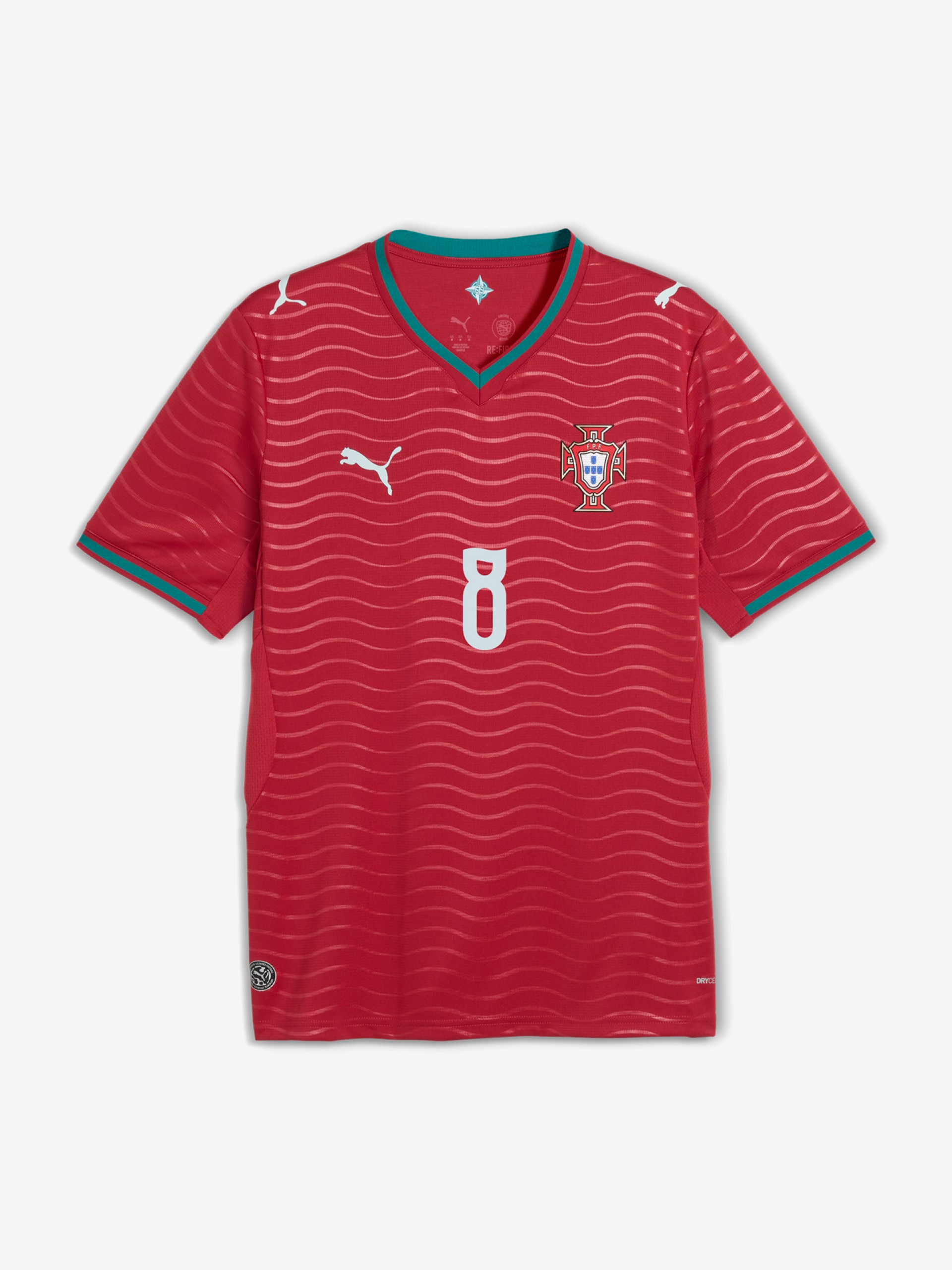 Camiseta Puma Portugal Principal 2026 Bruno Fernandes