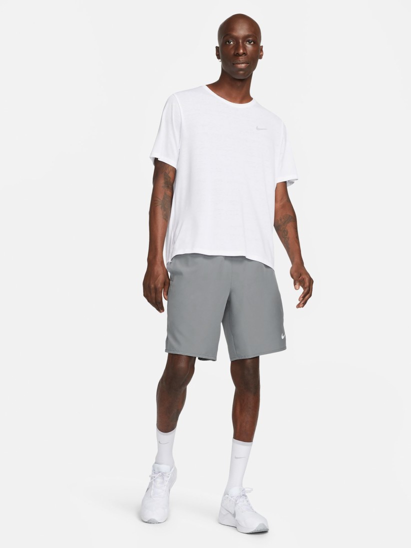 Nike Challenger Dri-FIT 23cm Grey Training Shorts For Men